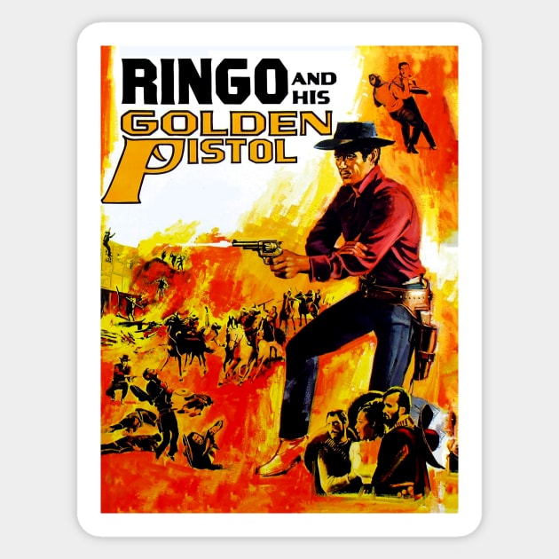 Ringo and His Golden Pistol (1966) Sticker by Scum & Villainy